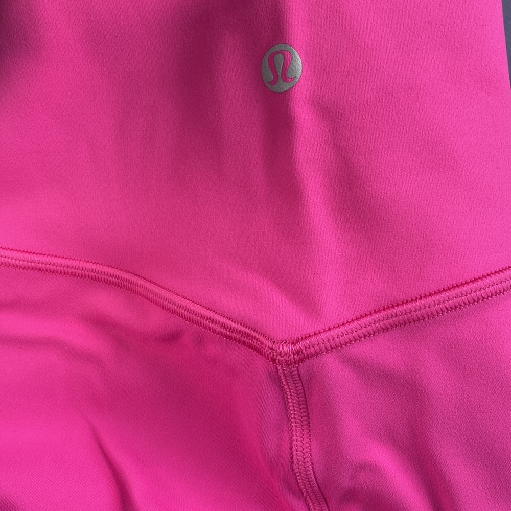 Lululemon Align High Rise Short 4" Sonic Pink Size 10 Sz 10 - Picture 5 of 5